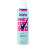 Degree Whole Body Deodorant Rose & Waterlily Deodorant Spray for Women Aluminum Free 72H Odor Protection, 4 oz
