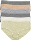 Felina | Organic Cotton Hipster Panties | 6-Pack