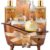 Spa Gift Basket for Women, Coconut & Vanilla Luxury Home Spa Kit, 8pcs Bath Gift Set, Birthday Gift for Women Unique with Bath Bombs, Scented Candle, Body Lotion, Spa Bath Sets for men Gift