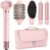5 in 1 Hot Air Styler Wrap – High-Speed Hair Dryer Brush with Auto Wrap Curlers, Fast Drying & Frizz-Free Styling, No Heat Damage, Volumizing Brush with Travel Bag