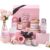 Spa Gifts for Women Bath Gift Baskets Relaxing Spa Self Care Gift for Mom Her Sister Wife Auntie Home Bath Care Package Thank You Gift Birthday Gift for Women Friendship Ideas
