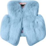 Toddler Winter Outfit Jackets Children’s Waistcoat Girls Imitation Hair Vest Shoulders Thicken Coats for