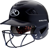 Rawlings | COOLFLO Batting Helmet | 6 1/2″ – 7 1/2″ One Size Fits Most | Multiple Colors/Facemask Option