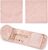 Travel Jewelry Roll Organizer Bag Foldable and Anti-Lost Jewelry Holder Storage for Rings, Necklaces, Bracelets, Earrings and Accessories, Small Pink
