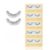 EYEME Eyelash NO.33 – 5 Set Pack with Tweezers, Natural Half Lashes for a Subtle Look, Lightweight False Eyelashes for Beginners, Flexible Lashes for a Comfortable Fit, Glue Not Included, K-Beauty