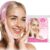 V-Line Lifting Mask Chin Strap: Reusable Face Lift Tape Chin Strap for Sleeping Jaw Exerciser, Pink 1