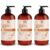 Soapbox Moisturizing Body Lotion, Coconut Milk & Sandalwood with Aloe and Shea Butter, Pack of 3 Hand Lotion Bottles, Vegan Skin Care Products, Moisturizer for Dry Skin, 3 Pack, 16oz Each