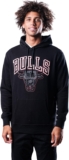 Ultra Game Men’s NBA Official Fleece Hoodie Pullover Sweatshirt Primo Metallic-Unisex