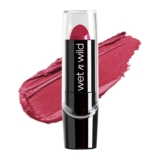 wet n wild Silk Finish Lipstick, Hydrating Rich Buildable Lip Color, Formulated with Vitamins A,E, & Macadamia for Ultimate Hydration, Cruelty-Free & Vegan – In The Near Fuchsia