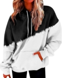 Oversized Hoodie,Womens Oversized Graphic Hoodies Casual Long Sleeve Pullover Comfort Drawstring Hooded Sweatshirt