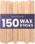 Tress Wellness – Waxing Sticks for Hair Removal – Premium Splinter-Free Wooden Sticks for Waxing, Wax Stick for Body and Face Waxing,150 Wax Sticks