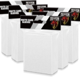 500Pcs Card Sleeves for Trading Card, Matte Card Sleeves Deck Card Protectors Compatible with Baseball Cards, Sports Cards, Game Cards