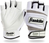 Franklin Sports Pickleball Gloves – Men’s + Women’s Adult Size Pickleball Gloves – Right Hand + Left Hand Gloves for Pickleball + Racquetball – Pickleball Gear + Accessories -White