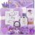 Birthday Gifts for Women Self Care Gift Set, Purple Relaxing Spa Gift Baskets Care Package Get Well Soon Gifts, Unique Christmas Gifts for Mom Her Sister Friend Wife Grandma Girlfriend