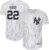 Juan Soto New York Yankees MLB Kids Youth 8-20 White Home Player Jersey