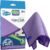 persik Pure-Sky Microfiber Cleaning Cloth – JUST ADD Water No Detergents Needed – Streak Free Magic Ultra Microfiber Polishing Towel – for Windows, Glass, Mirror and Screen – Leaves no Wiping Mark