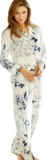 Women’s 100% Mulberry Silk Pajama Set, Relaxed Fit PJs, Natalya Collection