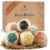 Bath Bombs Gift Set, USA Made with Organic & Natural Ingredients, Relaxing Spa Gifts for Women & Men
