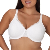 Playtex Women’s Secrets Underwire Bra 4513, Beautiful Lift Full Figure Bra, Embroidered Low Cut Bra