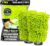 Chemical Guys MIC49302 Chenille Premium Scratch-Free Microfiber Wash Mitt, Lime Green, 9.6″ x 2.3″ x 7″ (2 Pack)