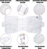 NEENCA Knee Brace for Knee Pain, Compression Knee Support with Air Mesh Fabric, Adjustable Knee Wrap with Side Stabilizers, Ultra-Soft Bandage for Sports, Running, Meniscus Tear, ACL, Arthritis Relief