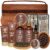 Father’s Day Spa Gift Set for Men – Luxury 30-Piece Sandalwood Bath & Beard Gift Set for Men, Bath & Body Care Kit for Him with Beard Wax | Christmas, Valentine’s Day, Birthday, Gift for Father Dad