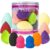 SHANY Pretty & Precise Mini Makeup Blender Puff Set – Premium Latex-Free Makeup Blender Beauty Sponges For Foundation and Blending – Set of 10