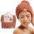 Kitsch Spa Headband for Women – Soft, Stretchy Skincare Headband for Washing Face, Makeup & Facials | Extra-Wide, Non-Slip for Beauty Routines & Self-Care – Dusty Rose