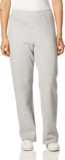 Hanes Women’s EcoSmart Fleece Petite Sweatpants, Open Bottom Sweatpants, Regular & Petite Sizes