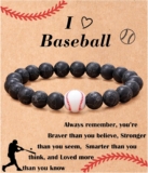 Tarsus Baseball Gifts, Baseball Boy Drip Baseball Bracelet, Baseball Accessories Gifts for Boys Men Team Players