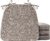 Chair Cushions for Dining Chairs Set of 4, Non Slip Kitchen Chair Pads, 17″ x 16″ x 2″, Indoor Dining Chair Cushions with Ties, Seat Cushion for Kitchen Chairs, Chair Pads, Light Brown