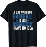 Baseball Lover Cool Gifts For Player Coach Fan T-Shirt
